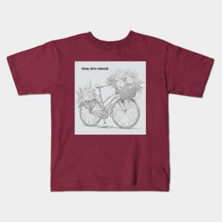 Pedal with Purpose Kids T-Shirt